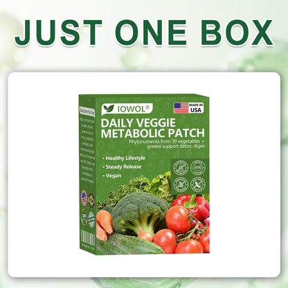 🇩🇪🥦𝐎𝐟𝐟𝐢𝐳𝐢𝐞𝐥𝐥𝐞𝐫 𝐒𝐡𝐨𝐩 | 𝐈𝐎𝐖𝐎𝐋® 𝐃𝐚𝐢𝐥𝐲 𝐌𝐞𝐭𝐚𝐛𝐨𝐥𝐢𝐜 𝐏𝐚𝐭𝐜𝐡 𝐦𝐢𝐭 𝐄𝐱𝐭𝐫𝐚𝐤𝐭𝐞𝐧 𝐚𝐮𝐬 𝟑𝟗 𝐆𝐞𝐦ü𝐬𝐞𝐬𝐨𝐫𝐭𝐞𝐧 & 𝐆𝐫𝐞𝐞𝐧𝐬 𝐮𝐧𝐭𝐞𝐫𝐬𝐭ü𝐭𝐳𝐭 𝐕𝐞𝐫𝐝𝐚𝐮𝐮𝐧𝐠, 𝐒𝐭𝐨𝐟𝐟𝐰𝐞𝐜𝐡𝐬𝐞𝐥 & 𝐄𝐧𝐞𝐫𝐠𝐢𝐞 – 𝐟ü𝐫 𝐞𝐢𝐧 𝐥𝐞𝐢𝐜𝐡𝐭𝐞𝐬, 𝐚𝐮𝐬𝐠𝐞𝐠𝐥𝐢𝐜𝐡𝐞𝐧𝐞𝐬 𝐖𝐨𝐡𝐥𝐛𝐞𝐟𝐢𝐧𝐝𝐞𝐧 𝐝𝐞𝐧 𝐠𝐚𝐧𝐳𝐞𝐧 𝐓𝐚𝐠.