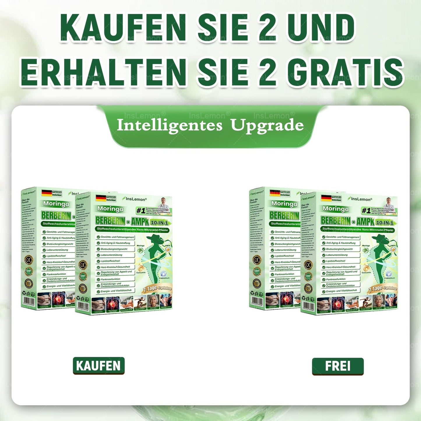 🎁 Nur noch 5 Boxen verfügbar! Wir bieten Ihnen zusätzlich 50 % Rabatt! Bringen Sie sich in Form und unterstützen Sie Ihre Gesundheit. Wenn Sie diese Gelegenheit jetzt verpassen, haben Sie erst nächstes Jahr wieder die Chance.