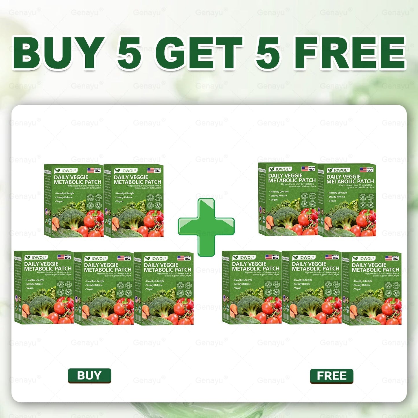 🇩🇪🥦𝐎𝐟𝐟𝐢𝐳𝐢𝐞𝐥𝐥𝐞𝐫 𝐒𝐡𝐨𝐩 | 𝐈𝐎𝐖𝐎𝐋® 𝐃𝐚𝐢𝐥𝐲 𝐌𝐞𝐭𝐚𝐛𝐨𝐥𝐢𝐜 𝐏𝐚𝐭𝐜𝐡 𝐦𝐢𝐭 𝐄𝐱𝐭𝐫𝐚𝐤𝐭𝐞𝐧 𝐚𝐮𝐬 𝟑𝟗 𝐆𝐞𝐦ü𝐬𝐞𝐬𝐨𝐫𝐭𝐞𝐧 & 𝐆𝐫𝐞𝐞𝐧𝐬 𝐮𝐧𝐭𝐞𝐫𝐬𝐭ü𝐭𝐳𝐭 𝐕𝐞𝐫𝐝𝐚𝐮𝐮𝐧𝐠, 𝐒𝐭𝐨𝐟𝐟𝐰𝐞𝐜𝐡𝐬𝐞𝐥 & 𝐄𝐧𝐞𝐫𝐠𝐢𝐞 – 𝐟ü𝐫 𝐞𝐢𝐧 𝐥𝐞𝐢𝐜𝐡𝐭𝐞𝐬, 𝐚𝐮𝐬𝐠𝐞𝐠𝐥𝐢𝐜𝐡𝐞𝐧𝐞𝐬 𝐖𝐨𝐡𝐥𝐛𝐞𝐟𝐢𝐧𝐝𝐞𝐧 𝐝𝐞𝐧 𝐠𝐚𝐧𝐳𝐞𝐧 𝐓𝐚𝐠.
