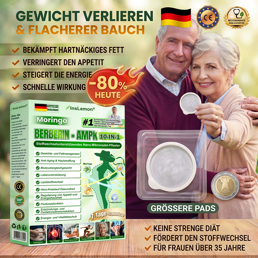 🎁 Nur noch 5 Boxen verfügbar! Wir bieten Ihnen zusätzlich 50 % Rabatt! Bringen Sie sich in Form und unterstützen Sie Ihre Gesundheit. Wenn Sie diese Gelegenheit jetzt verpassen, haben Sie erst nächstes Jahr wieder die Chance.